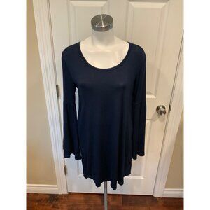 Chaser Navy Blue Mini T-Shirt Dress, Size S, NWT!